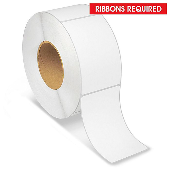 Thermal Transfer Paper Label - White  - 3 x 5        ---         $11.02 Per Roll
