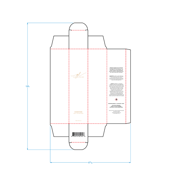 Goldie Locks Dry Shampoo 6oz Folding Carton  (IFC06000)