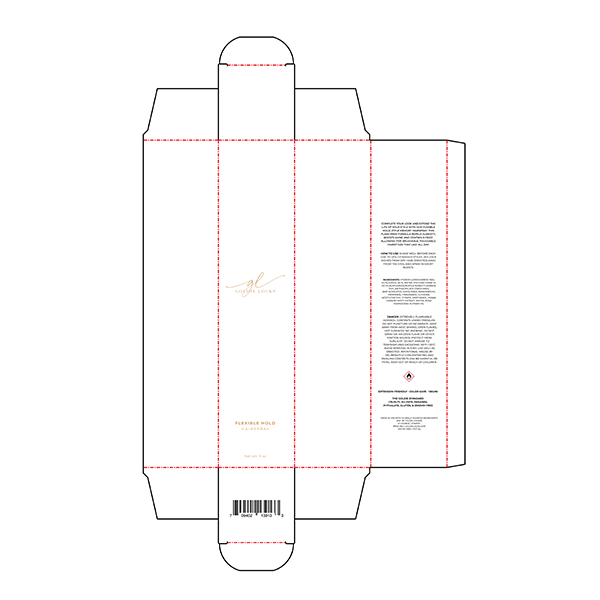 Goldie Locks Hairspray 9oz Folding Carton  (IFC05999)
