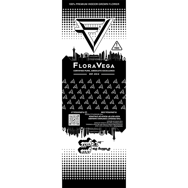 FloraVega Mylar Bag 4" x 5" x 2"