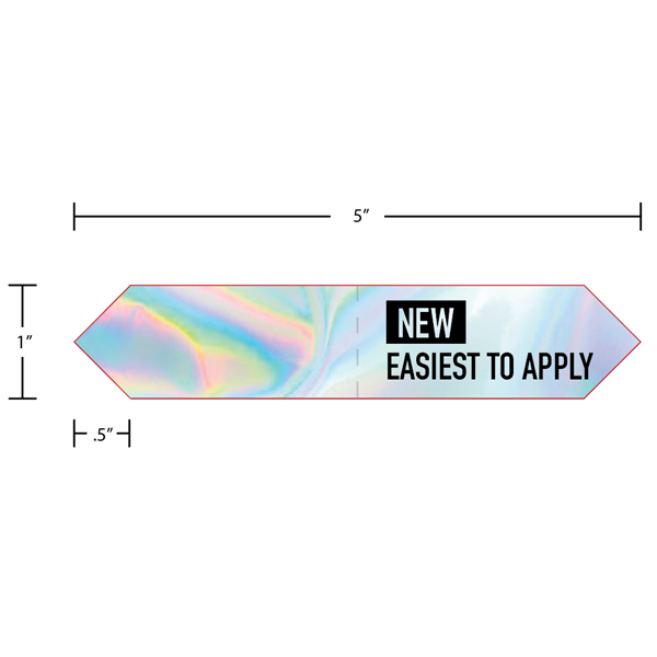 ProClearz Holographic Flag Label - MIS02042
