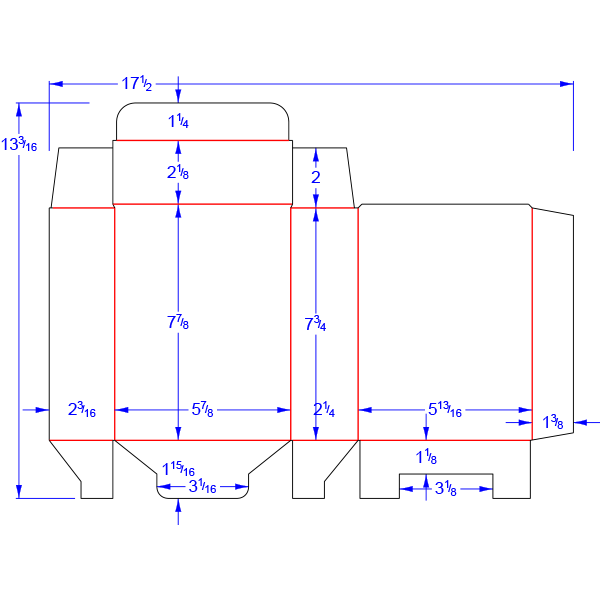 Corrugated Inner Pack 3 - 45x160 - INR09008 (2404214_1)