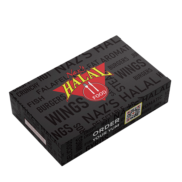 Naz's Halal Food Takeaway Box Large