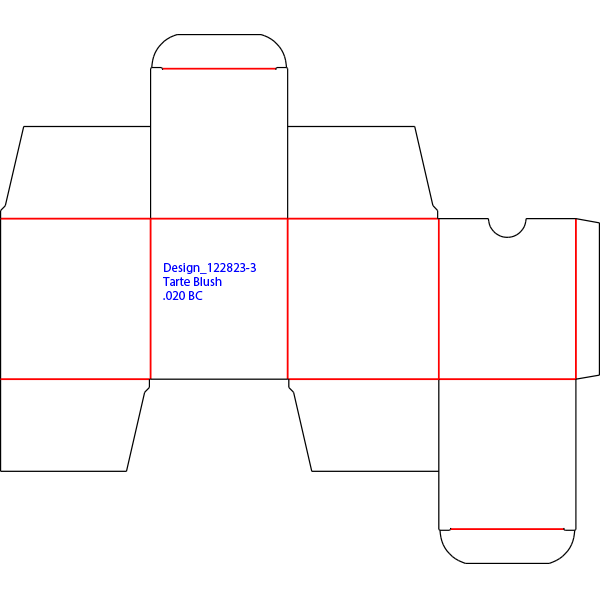 Chipboard Box Layout Tarte Blush Chipboard Box - DESIGN_122823-3_Rev1 (7TRT001894X00) – iPackage