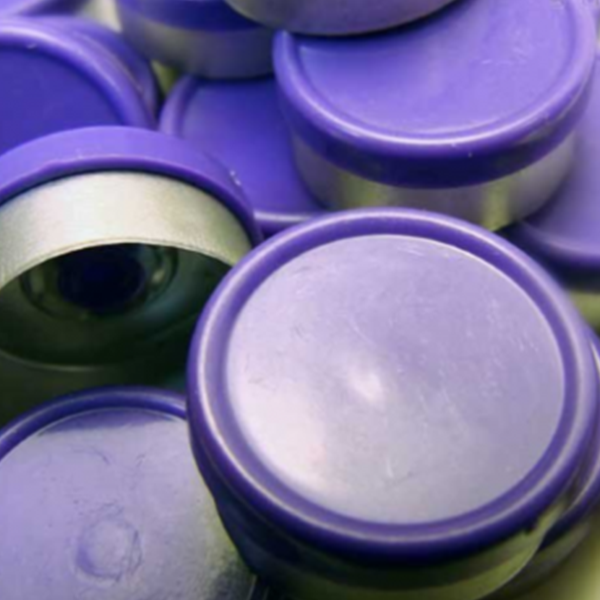 13mm Flip Top Aluminum Seal - Violet