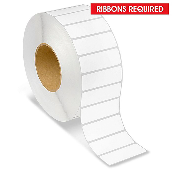 Thermal Transfer Paper Label - White  - 3 x 1        ---         $11.41 Per Roll