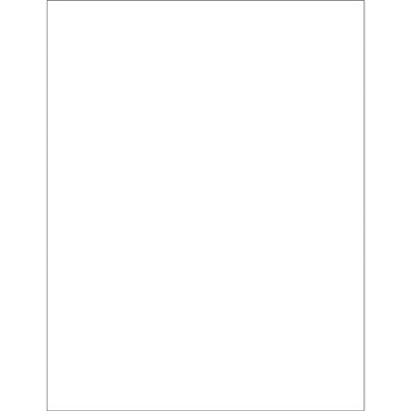 8.5" x 11" Sheeted Laser Labels - AL8511-1 – iPackage