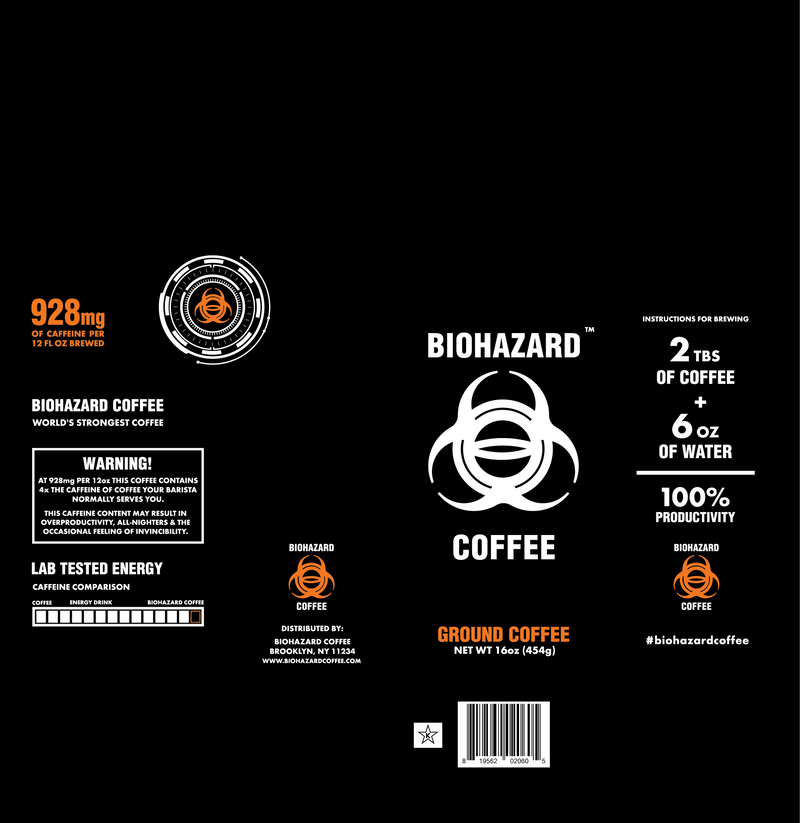 Biohazard Coffee Bags