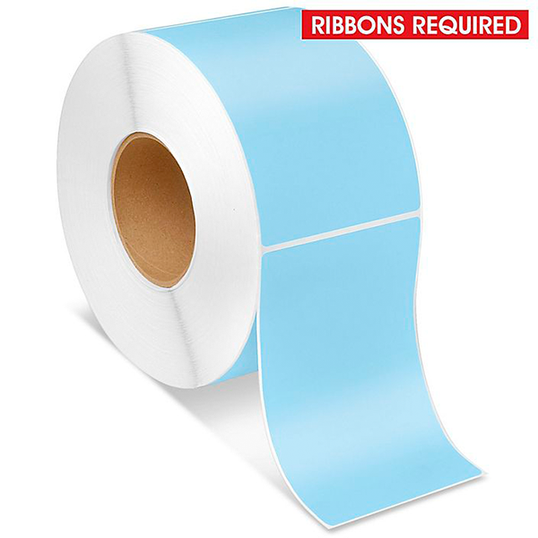 Thermal Transfer Paper Label - BLUE  - 4 x 6        ---         $18.94 Per roll