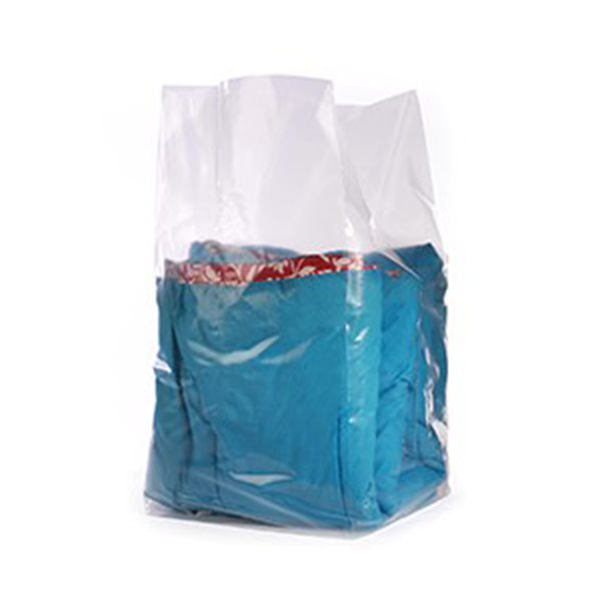 8" (W) x 4" (D) x 15(L)" Poly Bag with Gusset (7COT004254Z10)