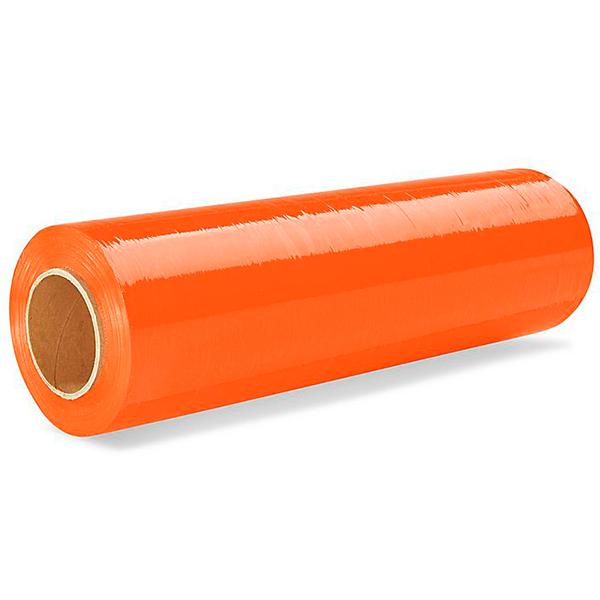 Stretch Film 18" x 1500' 63 Gauge - Orange