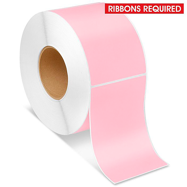 Thermal Transfer Paper Label - PINK  - 4 x 6        ---         $18.94 Per roll