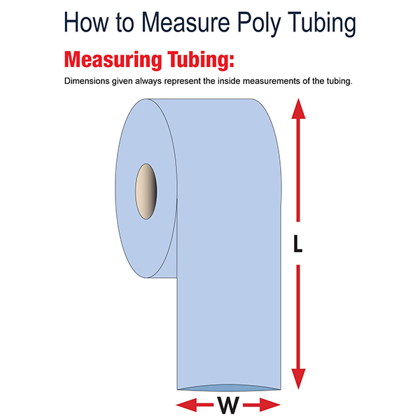 Poly Tubing 2.5" x 4,000' 1.5 Mil