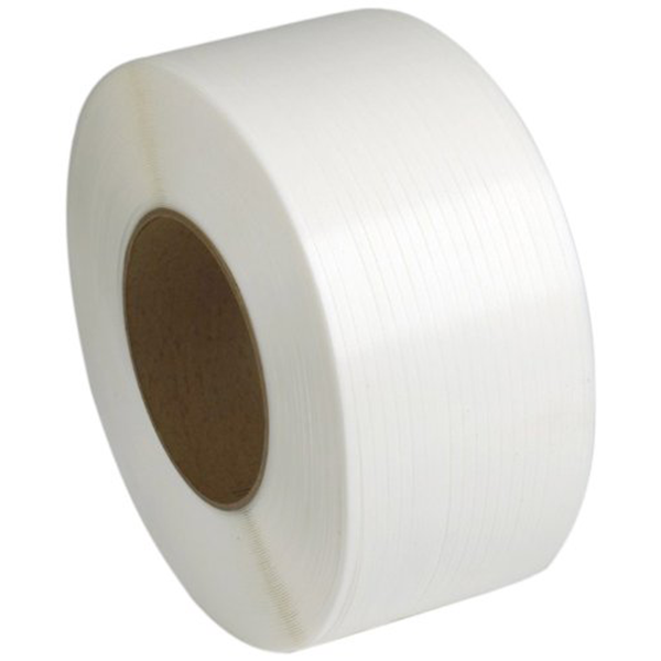 Poly Strapping - 1⁄2" x 9,900' - White