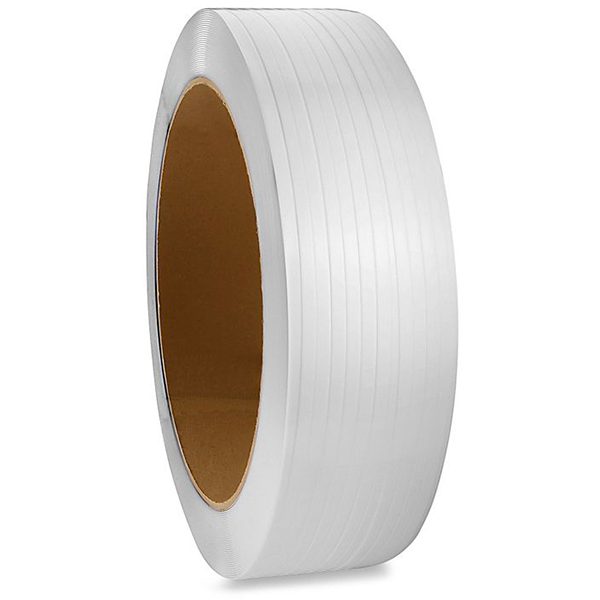 Poly Strapping - 1⁄2" x 6,600' - White