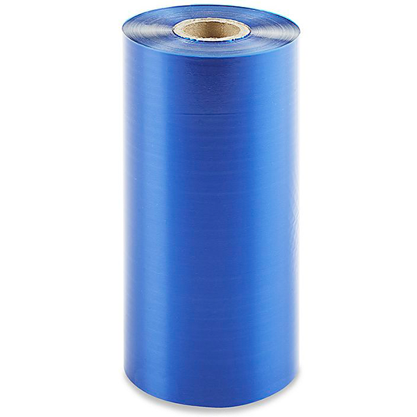 Zebra Thermal Transfer Ribbons - Wax, 4.33" x 984' - BLUE $21.28 Per Ribbon