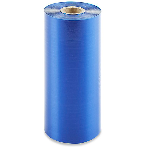 Zebra Thermal Transfer Ribbons - Wax, 6.06" x 984' - BLUE $29.80 Per Ribbon