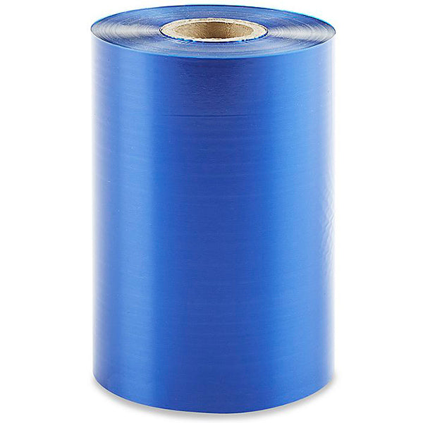 Zebra Thermal Transfer Ribbons - Wax, 4.33" x 1,476' - BLUE $28 Per Ribbon