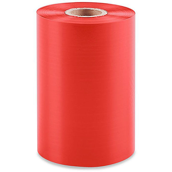 Zebra Thermal Transfer Ribbons - Wax, 4.33" x 1,476' - RED $28 Per Ribbon