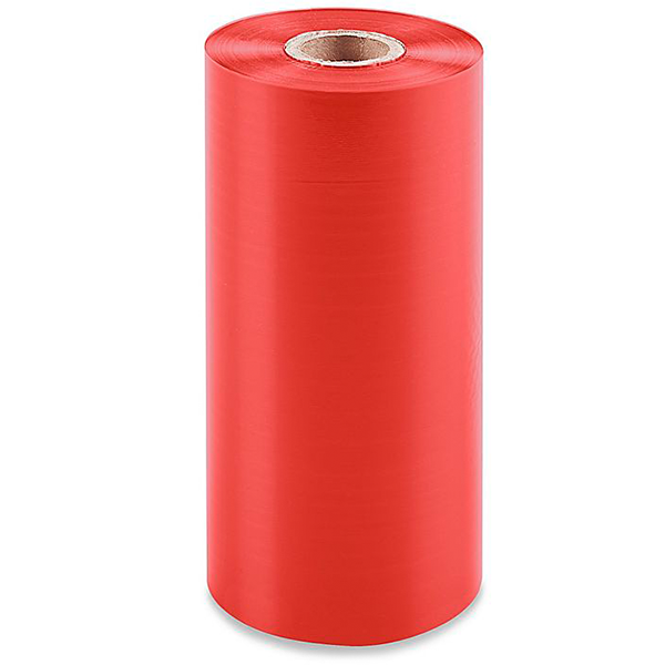 Sato Thermal Transfer Ribbons - Wax, 4.33" x 984' - RED $21.28 Per Ribbon