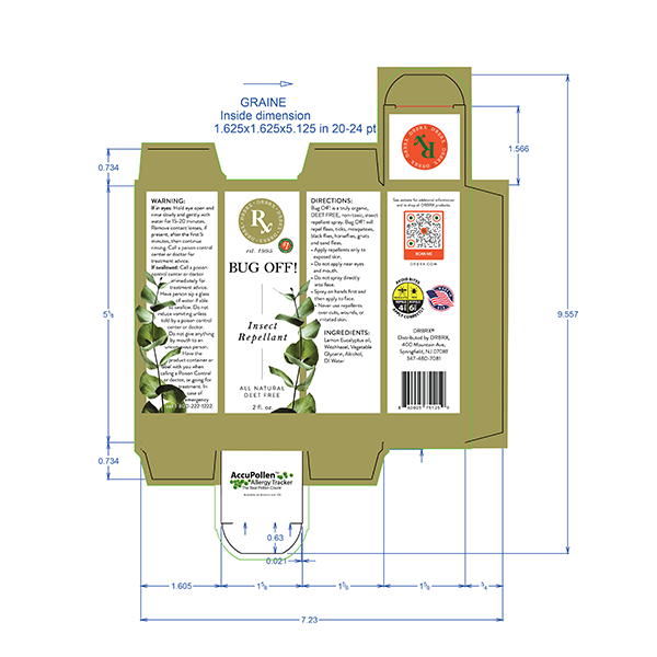 Sinusol Bug Off Humans 2oz Folding Carton