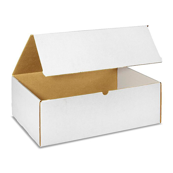 17 1/2 (L) x 11 (W) x 6 1/2 (H) White Literature Mailer Box - 50/Bundle