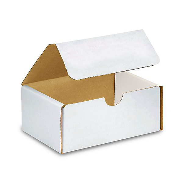 3 (L) x 2 (W) x 2 (H) White Literature Mailer Box - 50/Bundle