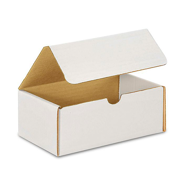 4 (L) x 3 (W) x 2 (H) White Literature Mailer Box - 50/Bundle