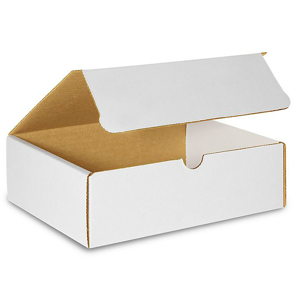 9 (L) x 5 (W) x 3 (H) White Literature Mailer Box - 50/Bundle