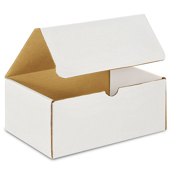 9 (L) x 6 (W) x 5 (H) White Literature Mailer Box - 50/Bundle